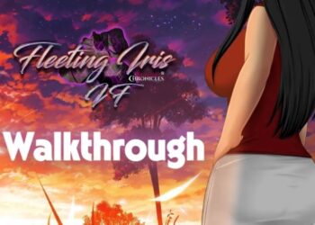 Alansya Chronicles Fleeting Iris game cover art with Ayame main character