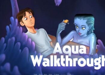 Aqua Mermaid Character Summertime Saga