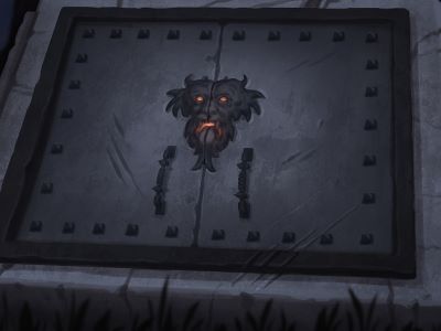 Summertime Saga Crypt Door