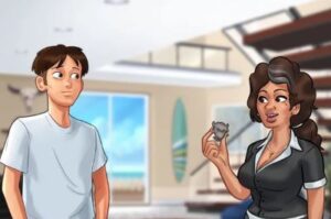 Consuela'll have found another piece of the statue