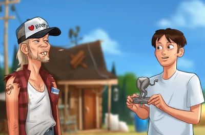 Trade the stuffed animal with Clyde for the middle part of the statue.