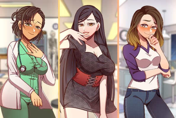 Another Chance Visual Novel Main Characters