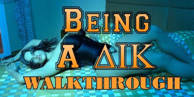 Being a DIK official walkthrough cover art featuring the main cast