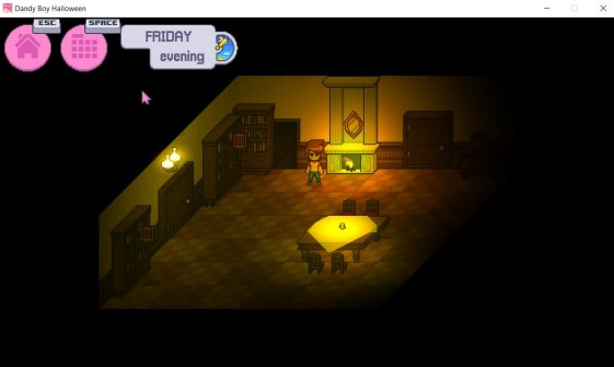 Pushing the bookshelf