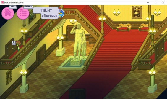 The Southwest door leading to the Safe Room