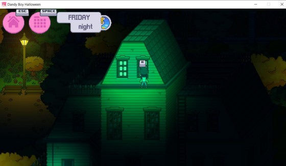 Window entrance for the final boss