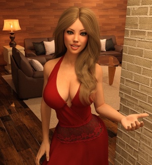 A scene from Chapter 4 of Dating My Daughter showing improved render quality and lighting