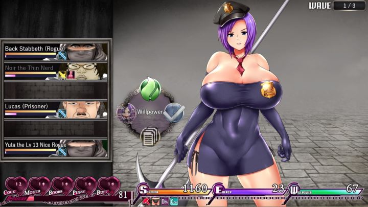 Karryn's Prison RPG Combat Mechanics