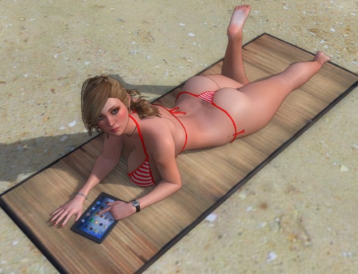 High-quality 3D render of Joyce, the fan-favorite MILF character from Midnight Paradise