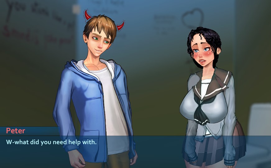 Tiffany and Mary character designs in the Taffy Tales Redux version