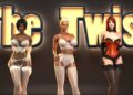The Twist game main menu featuring the 3D rendered female cast and protagonist